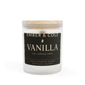 Hand-Poured Soy Candle Frosted Glass | 11oz | Ember & Cole