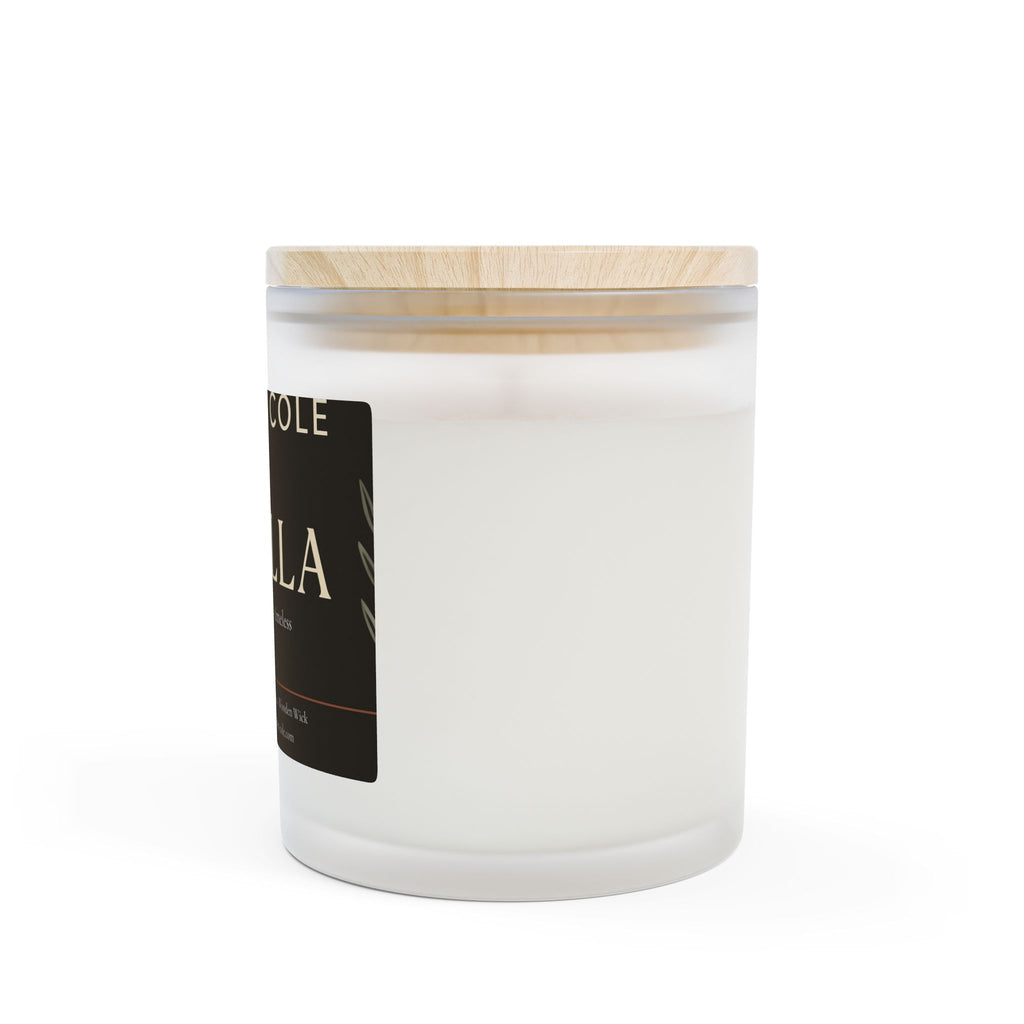 Hand-Poured Soy Candle Frosted Glass | 11oz | Ember & Cole