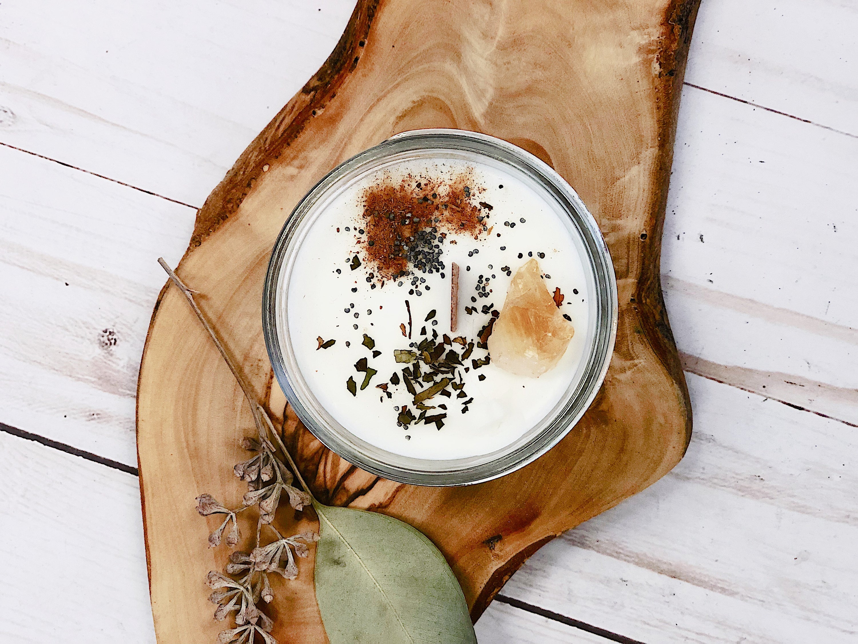 Hand-Poured Abundance Ritual Candle | Ember & Cole