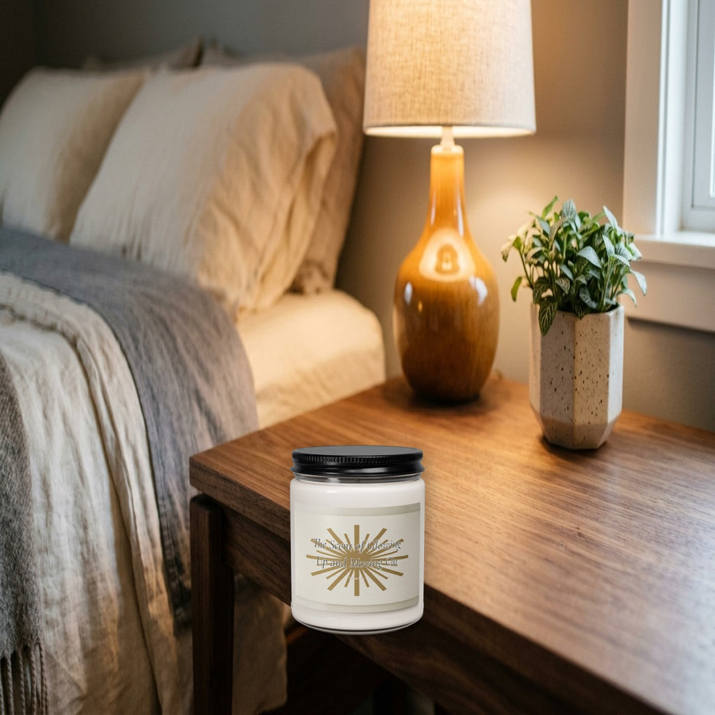 Glow Up Candle — New Chapter Soy Candle Gift for Her — lifestyle 2