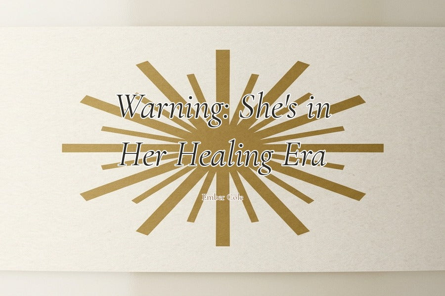 Healing Era Candle Gift for Her — Soy Candle — label