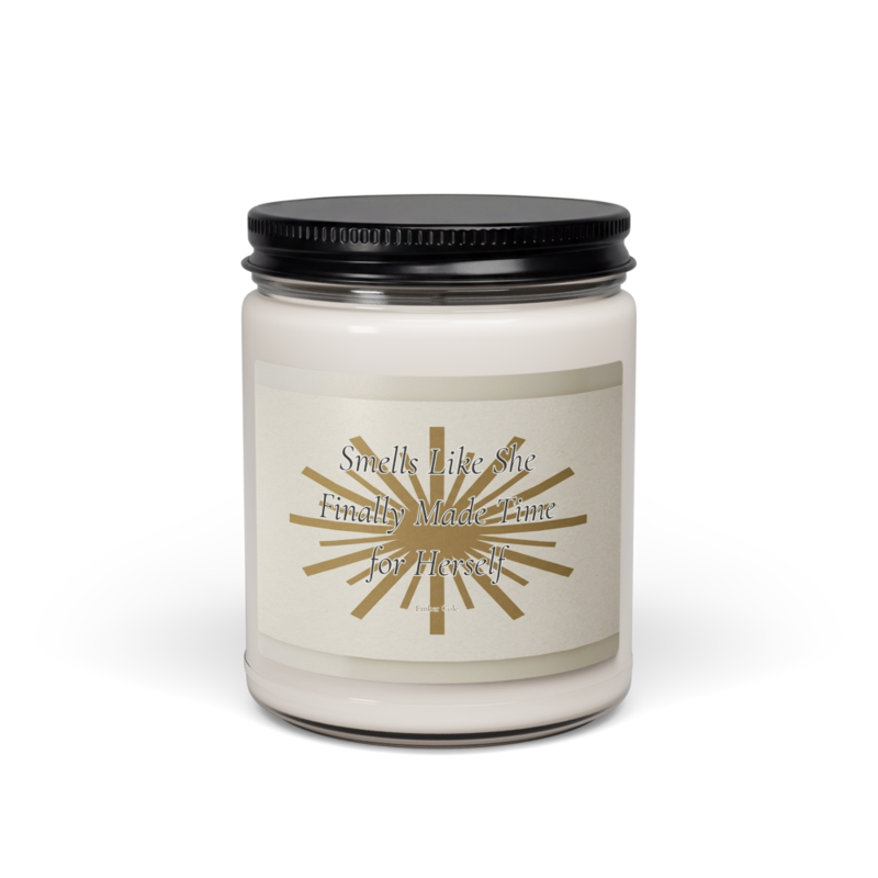 Self Care Soy Candle Gift for Women — Wellness Candle — product view