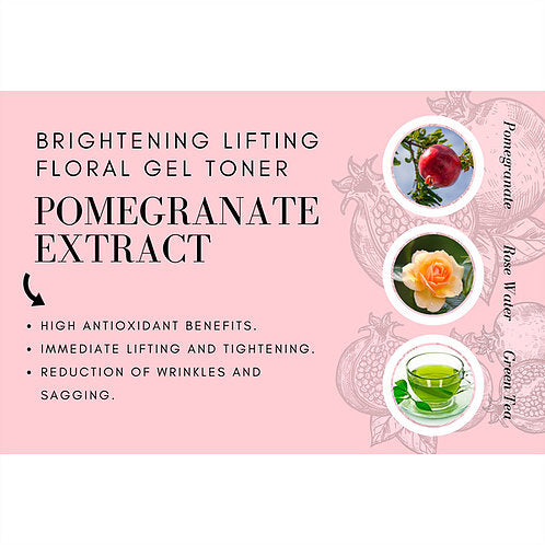 Brightening Floral Gel Toner | Ember & Cole
