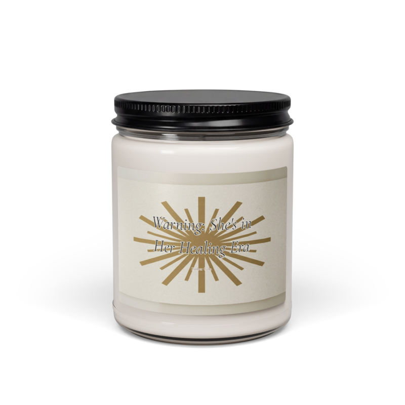 Healing Era Candle Gift for Her — Soy Candle — product view