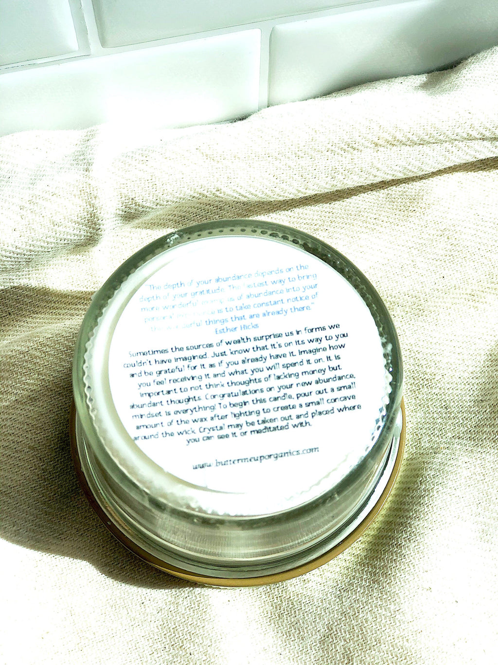 Hand-Poured Abundance Ritual Candle | Ember & Cole
