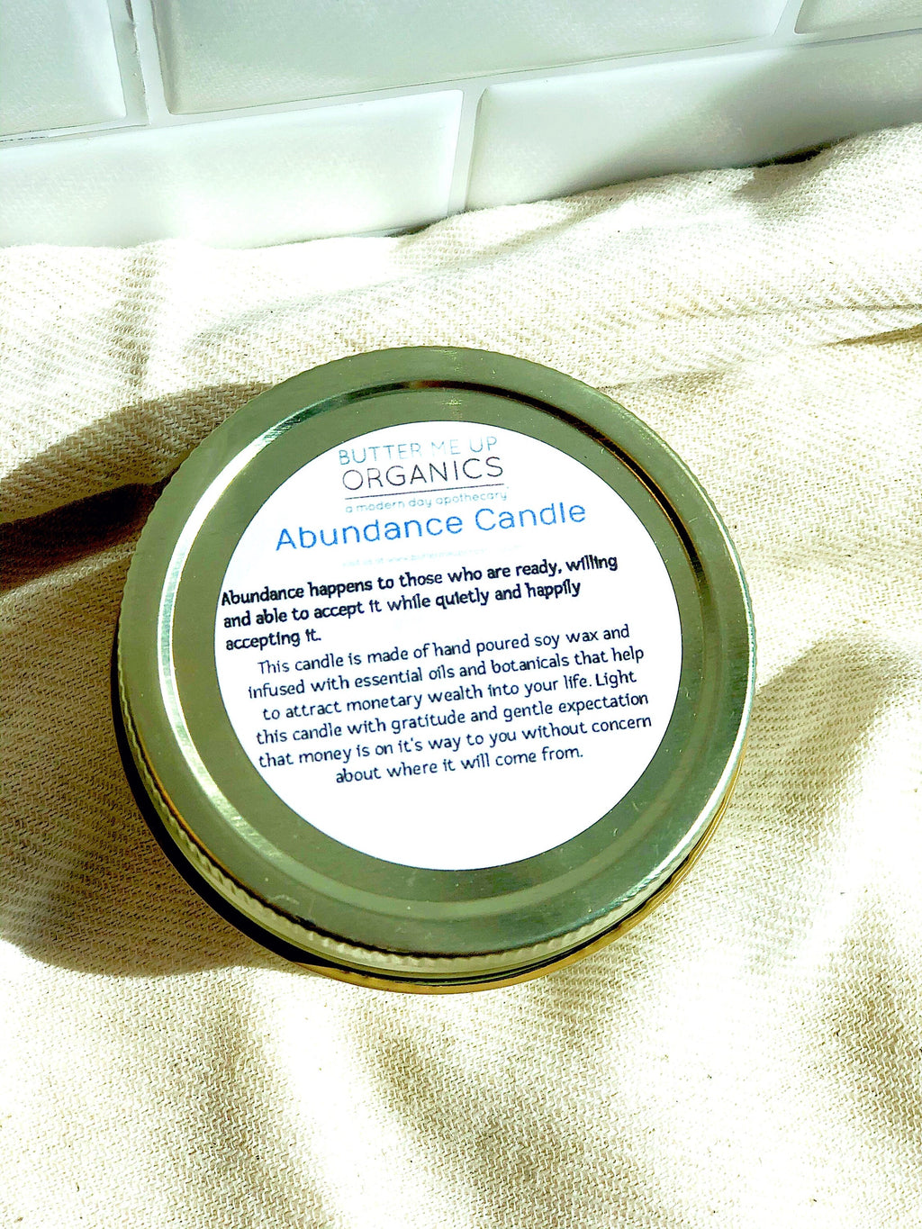 Hand-Poured Abundance Ritual Candle | Ember & Cole