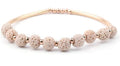Lava Stone Essential Oil Bracelet Beige & Gold | Ember & Cole